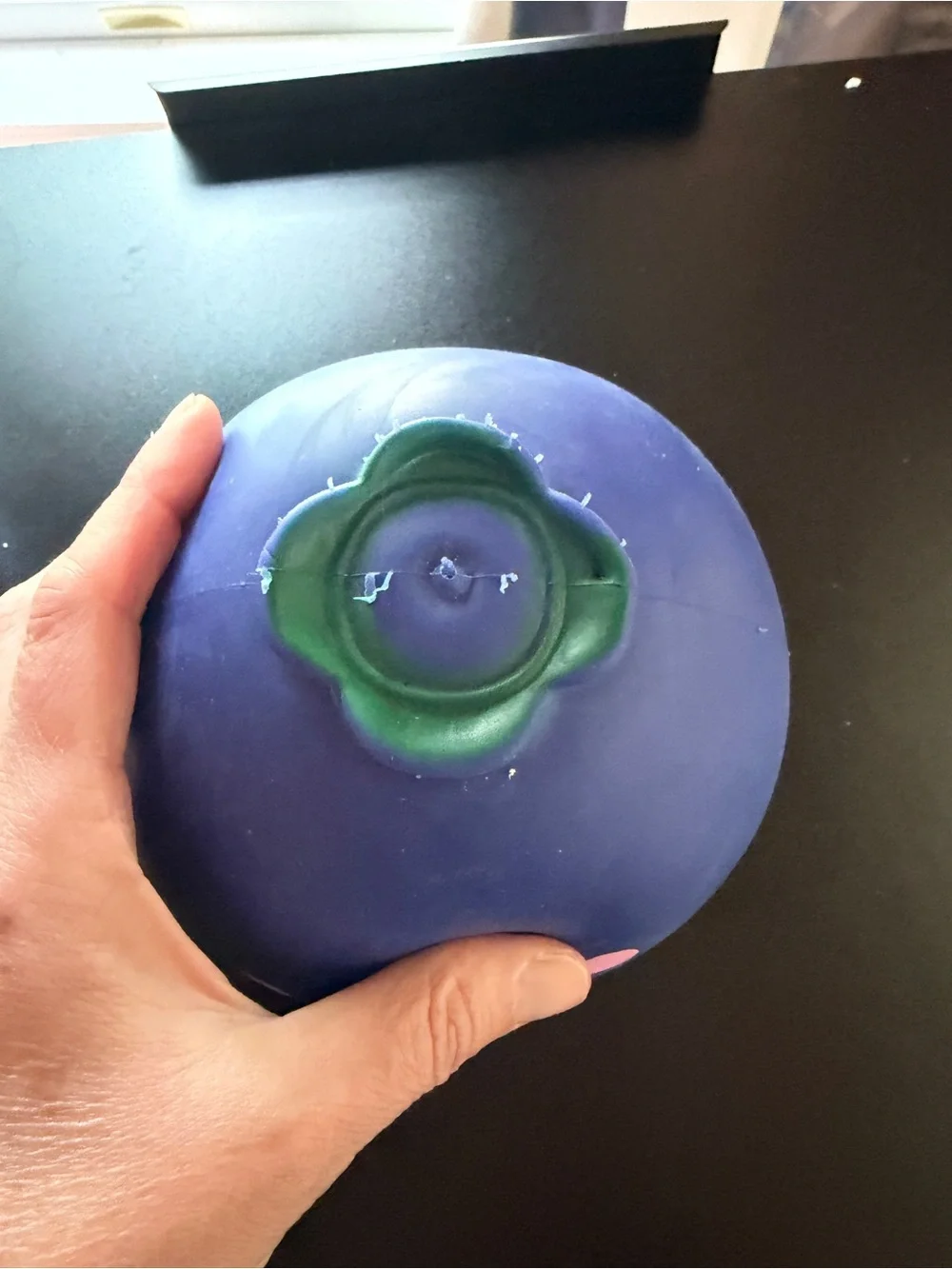 New Scented Squishy Jumbo Blueberry 6+ Squeeze Stretch Tactile Toy 5